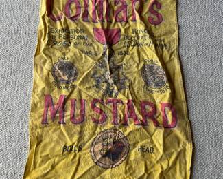 Vintage Coleman’s Mustard Towel