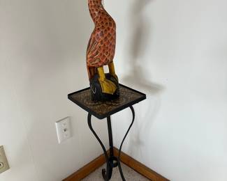 Plant Stand and Decor