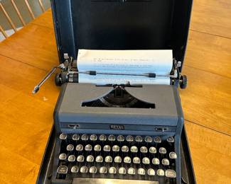 Vintage Royal Typewriter
