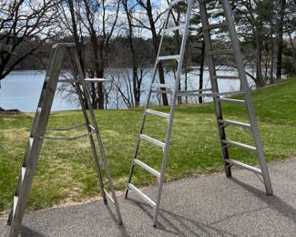 6 & 10 Foot Folding Ladders 
