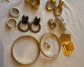 Vintage Earrings, Bracelets
