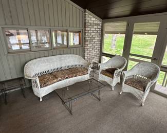 Wicker Patio Set