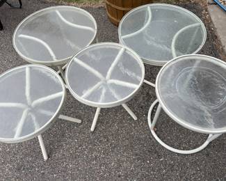 Glass Top Patio Tables