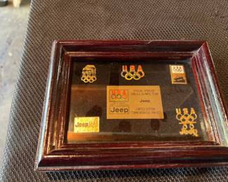 1988 Jeep Olympics Pin Set