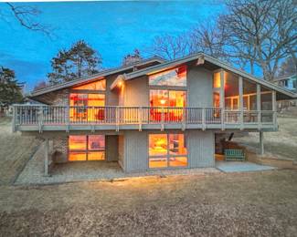 View of the house from the lake
