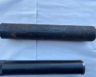 Large Tube Telescope With Leather Case