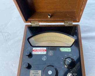 WWII DC voltammeter 