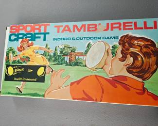 Sportcraft Tamburelli Paddle Game Made In Italy With Rule Pamphlet Orginal box is included 