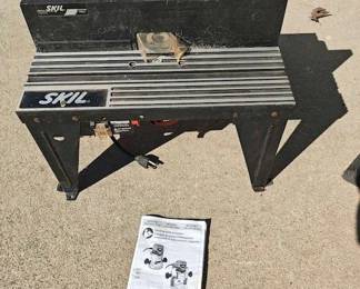 Skil Router Table and Skil Router