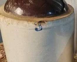 Vintage 3 Gallon Stoneware Jug 