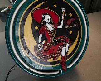  02 Miller High Life Clock