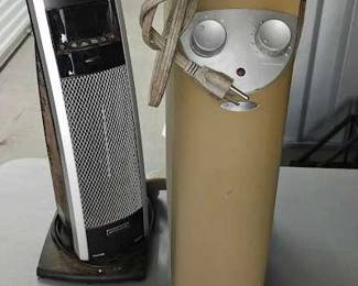 Two Bionaire electric space heaters 