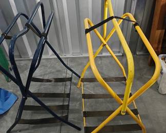 Two Equestrian Foldable Horse Saddletrees