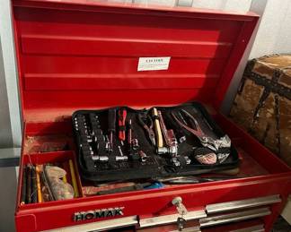 Seven drawers full of hand tools