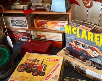 Wonderful models including McLaren, Massey Ferguson, International farm wagon and others