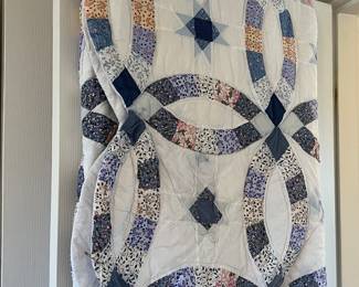 Vintage wedding ring quilt