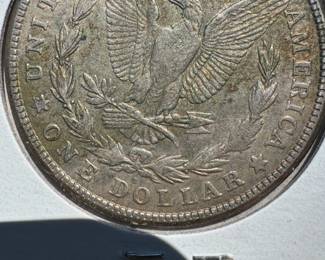 1921 s Morgan silver dollar