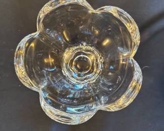 Orrefors Sweden Lead Crystal Bowl 
