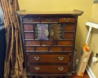 Korean Tansu Double chest Cabinet 