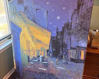 Cafe Terrace at Night by Vincent Van Gogh 