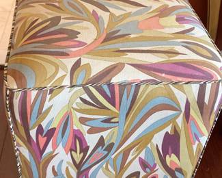Missoni for Target Floral Pattern Ottoman 