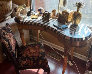 Butler Luisa Fossil Stone Writing Desk 
