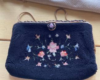 Vintage Beaded Clutch 
