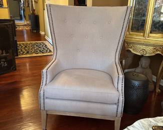 Beige Wingback 