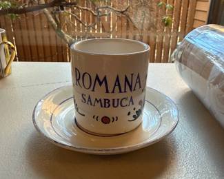 Romana Sambuca demitasse espresso cup 
