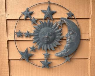 Metal Celestial Garden Decor 
