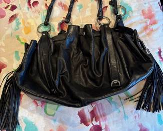 Givenchy Leather Tassel Bucket Bag 
