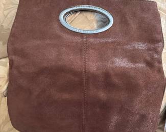Charles David Leather Clutch 