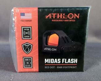 Athlon Midas Flash Red Dot Sight, 1 MOA, RMR Footprint, In Box
