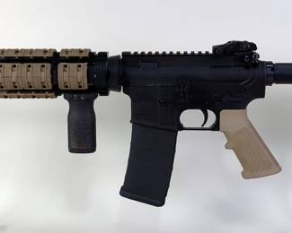 Palmetto State Armory PA-15 5.56 Nato Rifle SN# SCB406517, Flip-Up Rear Sight, Adjustable Stock