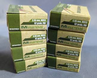 IMI Systems 5.56mm M855 Ammo, Approx 240 Rds