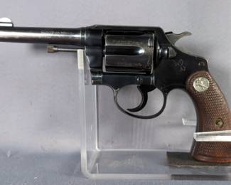 Colt Police Positive .38 Spl 6-Shot Revolver SN# 301109, In Leather Holster