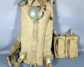 Hydromax Hydration System Backpack, And Dual Mag Holder
