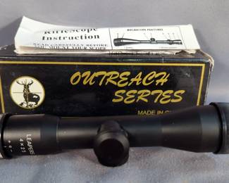 Leapers 4 X 25 Scope With Instructions, In Box