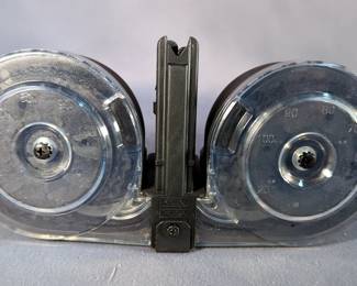 M16/M4 5.56mm/.223 Cal 100 Round Dual Drum Mag
