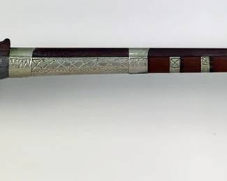 British Black Powder Rifle, Believed To Be Enfield P53 SN# Not Found, Lock Marked '1857 Tower', Crown And V.R. Stamp (Victoria Regina, Indicates It Was Made During The Reign Of Queen Victoria)
