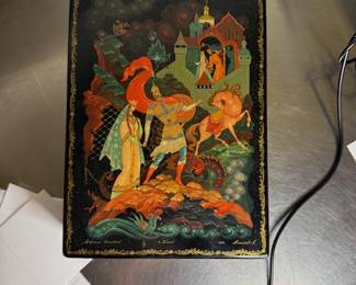 Laquered Russian Box