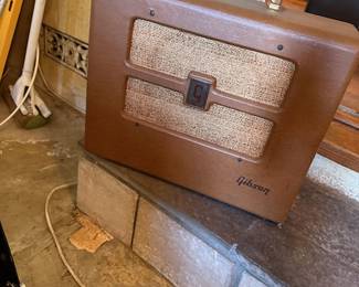 Gibson tube amp, circa 1930s - 40s
