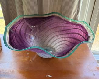 Murano glass bowl