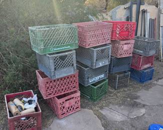 Fabulous vintage crates