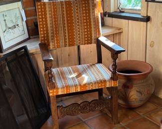 Fantastic pair of Spanish colonial chairs
