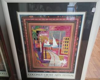 '92 Coconut Grove Art Festival Print
