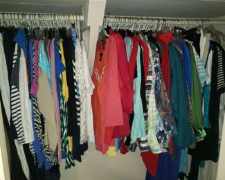 Ladies Plus Size Clothes Closet #1