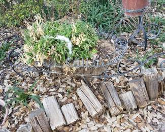 Wheelbarrow Plant Stand