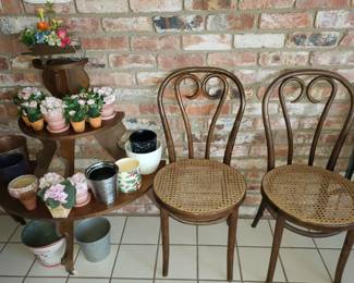 Parlor Chairs 2 of 4
Plant Stand
Flower Pots