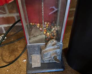 Vintage gumball machine